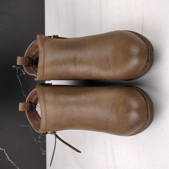 Rampage Tarragon Women's Ankle Booties Brown Smooth sz 8.5 - Picture 6 of 11